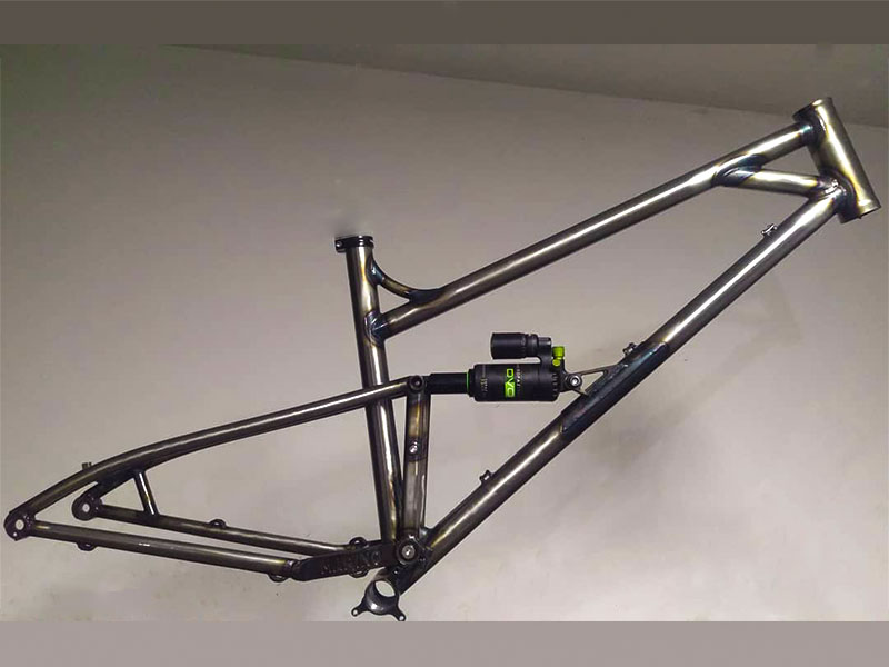 dual suspension bike frame